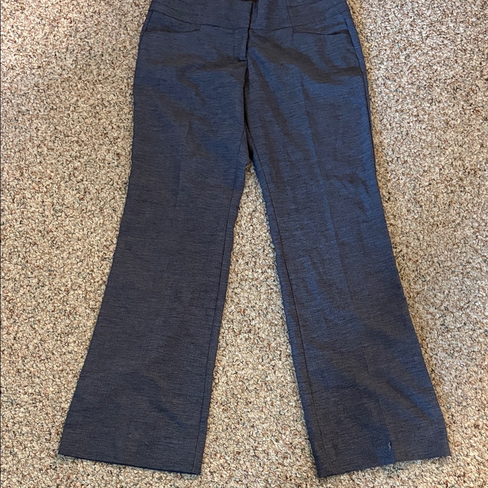The Limited Gray Textured Cassy Fit Dress Pants